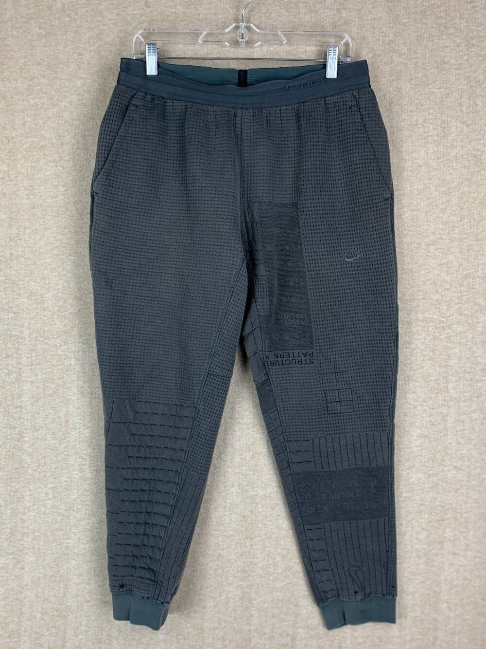 Nike Tech Pack Therma-FIT ADV Jogger Pants Mens Large Gray Thermal DM5550-060